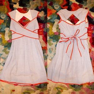 Jessica Simpson Seersucker Sun Dress